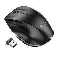 Мышь HOCO Mystic six-button dual-mode business wireless mouse GM24 BT/2.4G black