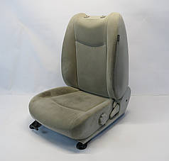 Сидіння переднє ліве водійське без підігрівання сіре K — GRAY Nissan Leaf ZE0 (10-12) 87350-3NA0A