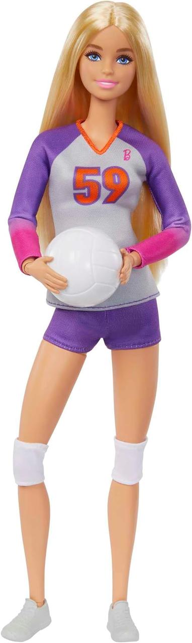 Кукла Барби Волбейболистка Безграничные Движения Barbie Made to Move Career Volleyball Player Doll HKT72 - фото 1 - id-p2045662163