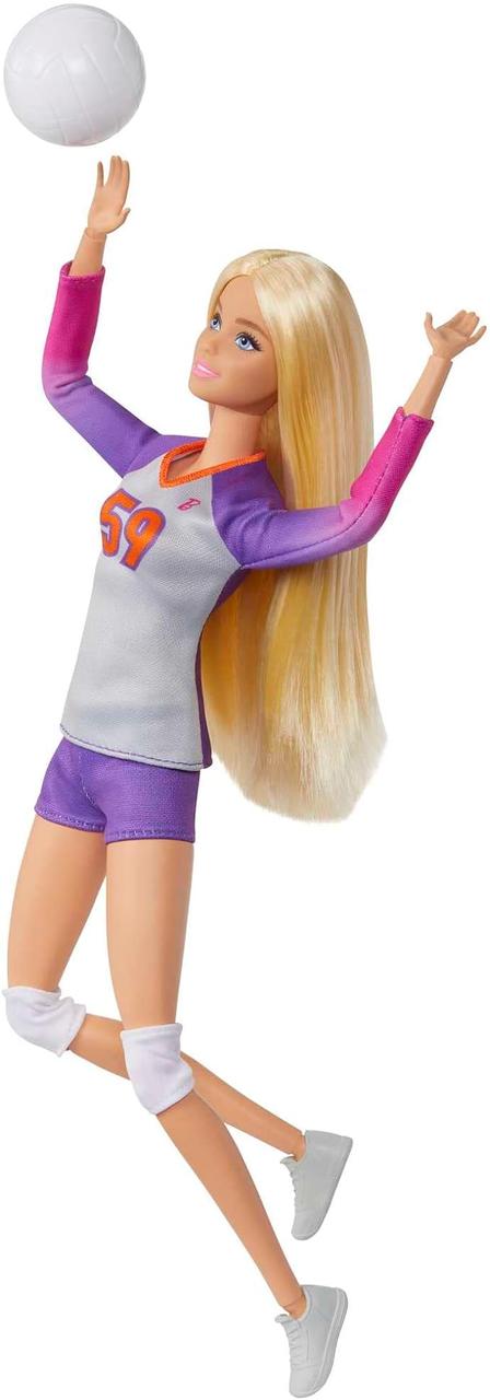 Лялька Барбі Волбейболістка Безмежні Рухи Barbie Made to Move Career Volleyball Player Doll HKT72 - фото 3 - id-p2045662163