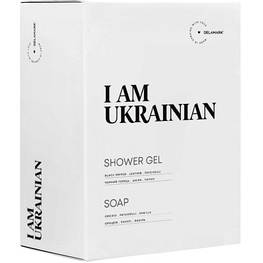 Набір косметики DeLaMark I Am Ukrainian Гель для душу 500 мл + Рідке мило 500 мл (4820152333476)