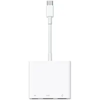 USB-хаб Apple USB-C to digital AV Multiport Adapter (MJ1K2) White