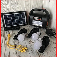 Переносний ручний ліхтар Solar із сонячною панеллю Радіо Bluetooth LED лампи MP3, Зарядка для телефону