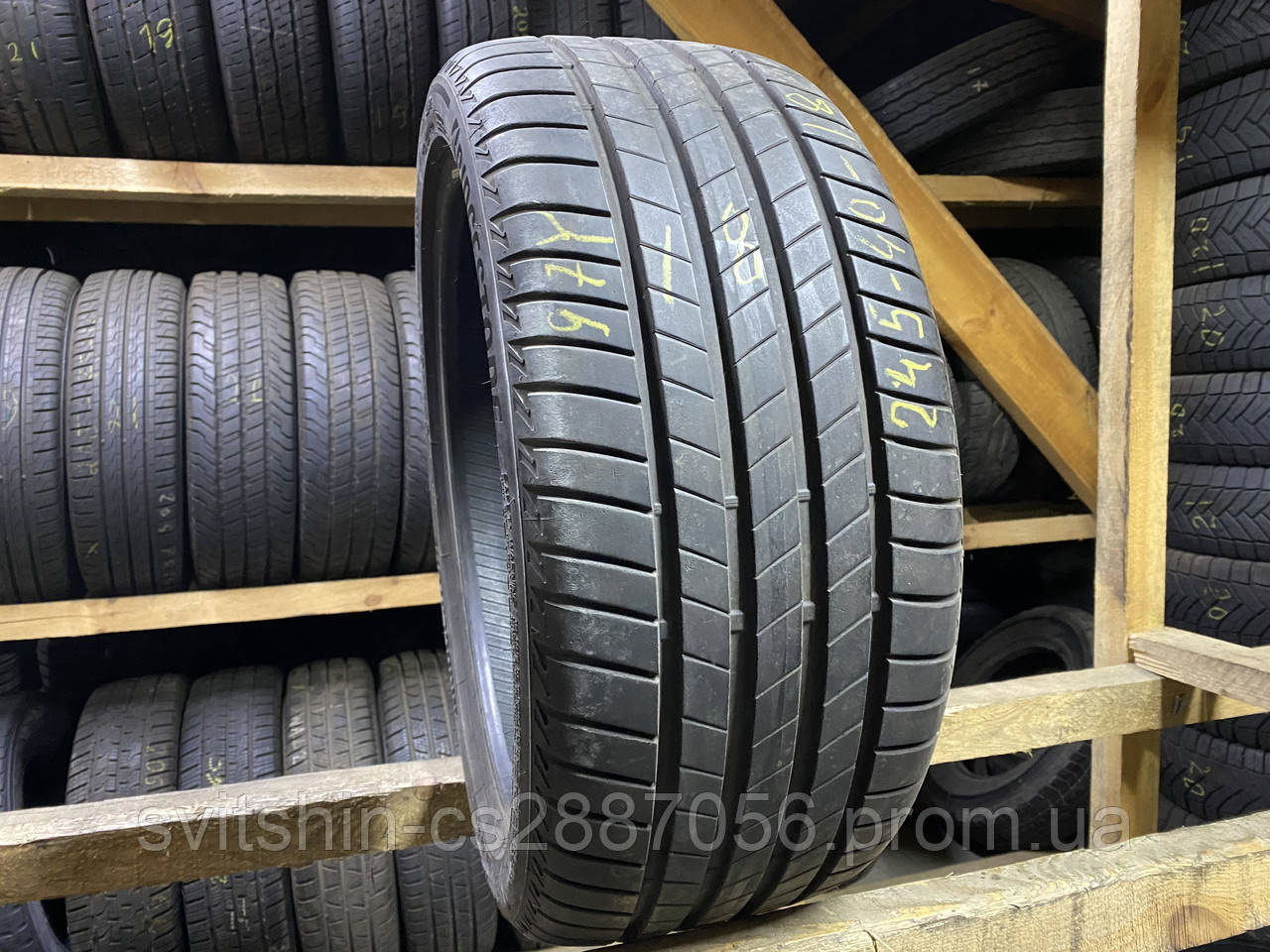 Розпаровка 245/40R18 Bridgestone Turanza T005 2018рік 6,5мм