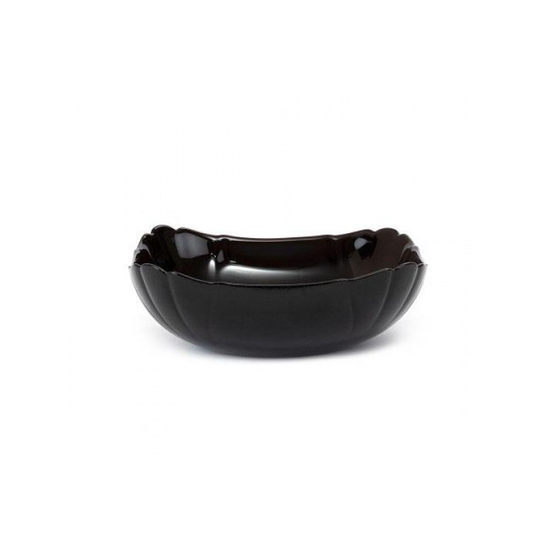 Салатник квадратний 15 см Lotusia Black Luminarc P7065