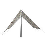 Тент туристичний Tramp 3х3 + стійки (UTRT-104-camo) (SHiz14819), фото 4