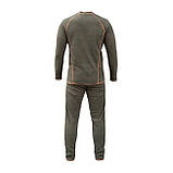 Комплект чоловічої термобілизни на флісі Tramp Microfleece розмір 3XL Olive (UTRUM-020-olive-3XL) (SHiz14822), фото 2