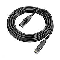 Сетевой кабель RJ45 BOROFONE BUS01 10 м Black S