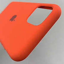 Чохол для Apple iPhone 11 Pro силіконовий кейс із мікрофіброю на телефон айфон 11 про червоний slk, фото 5