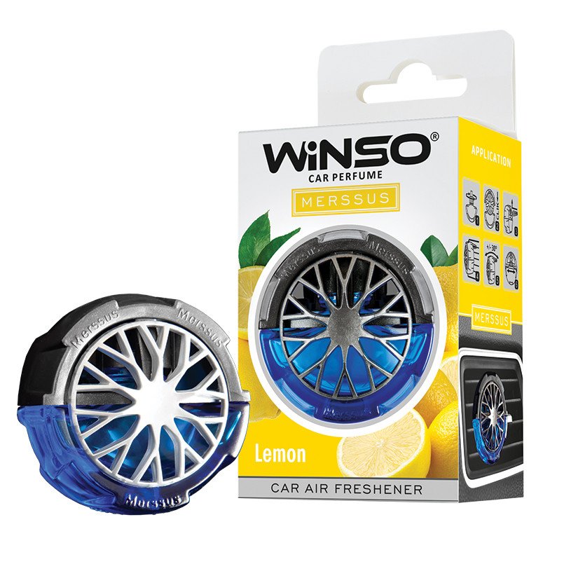 Ароматизатор на дефлектор Winso Merssus Lemon 18мл (534460)