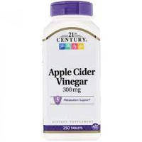 Apple Cider Vinegar 300 mg 21st Century, 250 таблеток