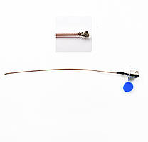 Пігтейл N-Type-Female - UFL ВЧ кабель перехідник RG178 25 см, фланцевий