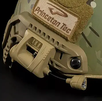 Тактический фонарь на каску военную Princeton Tec Charge-MPLS фонарик на шлем