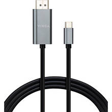 Кабель мультимедийный USB-C to HDMI 1.5m v2.0 4K60Hz Vinga (VCPVCCH2015)