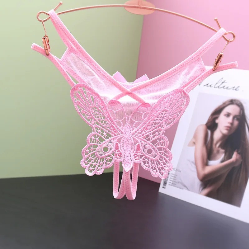 Трусики з доступом Метелик (розмір XS/S/M/L, рожевий)