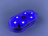 Сенсорна лампа підвісна для салону автомобіля синя 827-1, фото 7