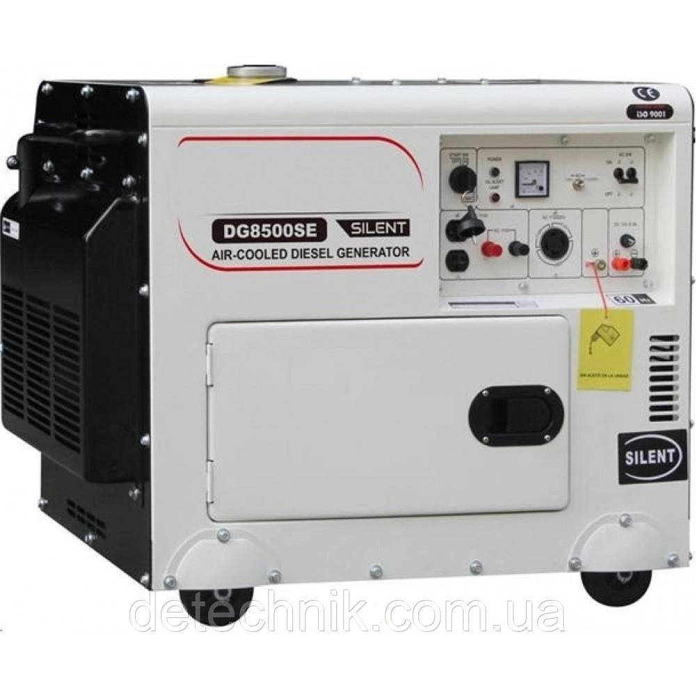 Дизельний генератор DG8500SE3 6.5кВт трифазний, фото 1