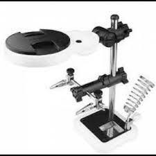 Тримач "третя рука" mg16129-ac1 з підсв., 3,5Х 90мм+5,25Х 20мм,+ підст.паяльника