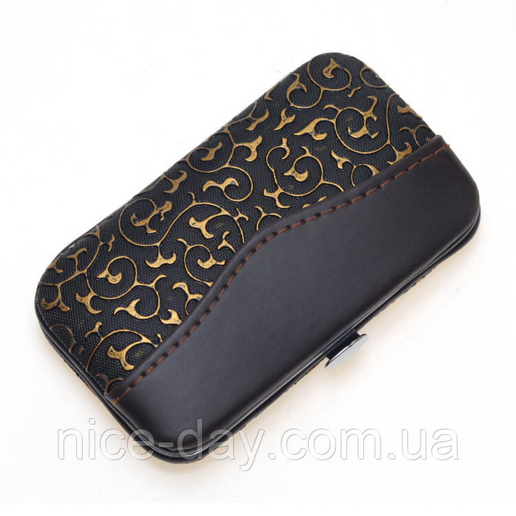 Манікюрний набір 7 предметів Коричневий, фото 1