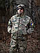 Куртка мультикам Горка утеплена на флісі Легка тактична зимова куртка мультикам Куртка Горка зимова Multicam 50, фото 4