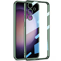 Защитный чехол GKK Space Frame для Samsung Galaxy S24 - Midnight Green