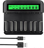 Универсальное зарядное устройство для CITYORK с аккумуляторами AA 3000mAh, AAA1100mAh 1.2V (СТОК)