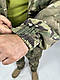 Куртка мультикам Горка утеплена на флісі Легка тактична зимова куртка мультикам Куртка Горка зимова Multicam, фото 9