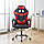 Геймерське Крісло Розкладне Bonro BN-810 Поворотне Комп'ютерне Ігрове Крісло до 120 кг Червоне - Чорне, фото 4