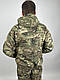Куртка мультикам Горка утеплена на флісі Легка тактична зимова куртка мультикам Куртка Горка зимова Multicam 56, фото 7