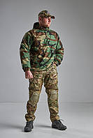Тактическая куртка Mil-Tec Winter Combat Anorak - Woodland британка на флисе XL