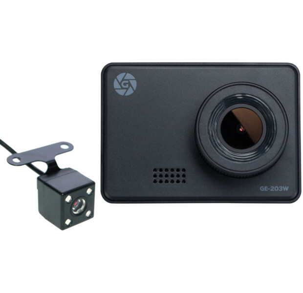 Відеореєстратор Globex GE-203W (Dual Cam) UA