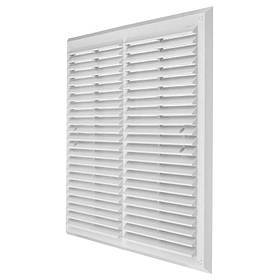 Вентиляційна решітка з сіткою 350х350