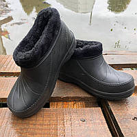 Ботинки женские с тиснением утепленные 38 размер. UP-992 Цвет: черный (Обувь)