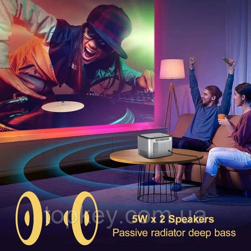 Смарт FullHD Проектор для Дома BYINTEK X25 4K WiFi LED Проектор Для ...