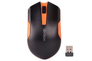 Миша A4TECH G3-200N (Black+Orange)