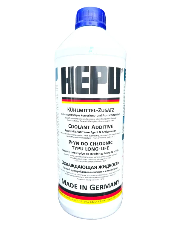 Антифриз Синій HEPU - 1,5 л, фото 1