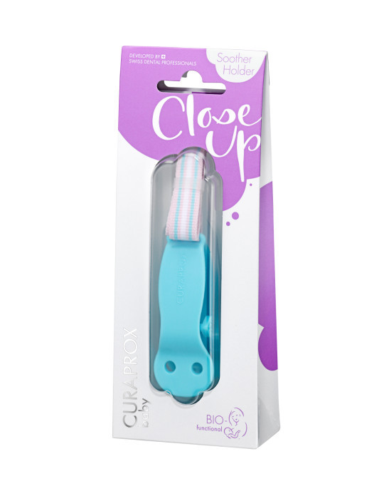 Тримач для соски Curaprox Babyholder light blue, фото 1