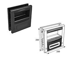 Ручка для воріт (врізна)