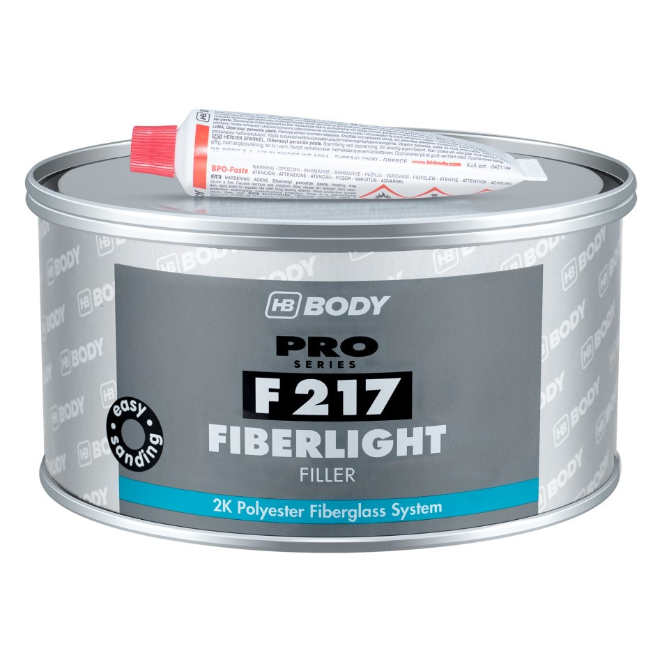 Скловолокниста шпаклівка Body F217 Fiberlight 1 л