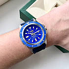 Breitling Chronomat Blue ААА чоловічий наручний годинник із хронографом на шкіряному ремінці та календарем, фото 3