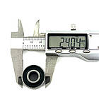 Сайлентблоки  24х9х18 кріплення задньої зірки мотоцикла 125 150 200 250 кубів, фото 2