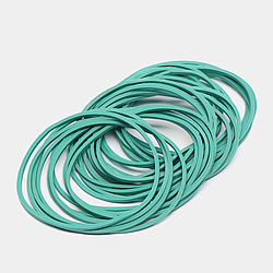 Гумка для грошей 50 г зелена 60 мм