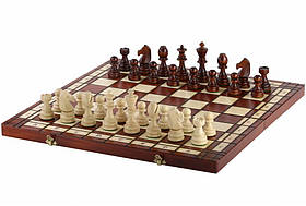 Шахи MADON Турнірні інтарсія №8 коричневий, бежевий Уні 54х54см арт MD98