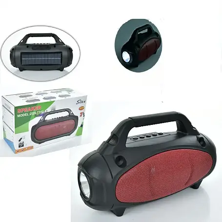 Портативна Bluetooth колонка переносна ZQST311 (USB, TF, ліхтарик), фото 1
