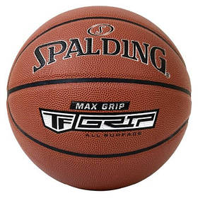 М'яч баскетбольний Spalding MAX GRIP помаранчевий Уні 7 арт76873Z