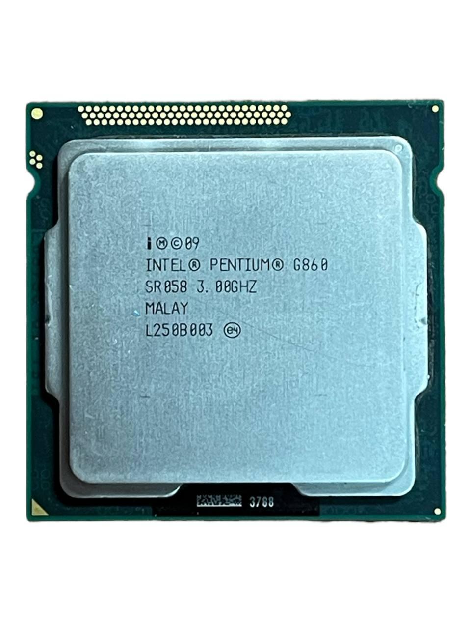 Процесор Intel | CPU Intel Pentium G860 3.00GHz (2/2, 3MB) | Socket FCLGA1155 | SR058