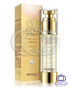 Зволожувальна емульсія для обличчя з есенцією перлів Bioaqua Pure Pearls, 60ml