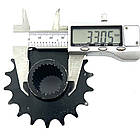 Зірка передня 428 18 зуба D25 L48 квадроцикла 150 200 куб см, фото 5