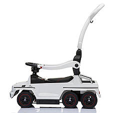 Дитячий електромобіль толокар 2в1 Mercedes AMG M 3853EL-1 White (MP3, SD-карта, мотор 15W, акум.6V/4,5A), фото 4