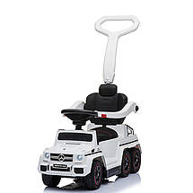 Дитячий електромобіль толокар 2в1 Mercedes AMG M 3853EL-1 White (MP3, SD-карта, мотор 15W, акум.6V/4,5A), фото 5